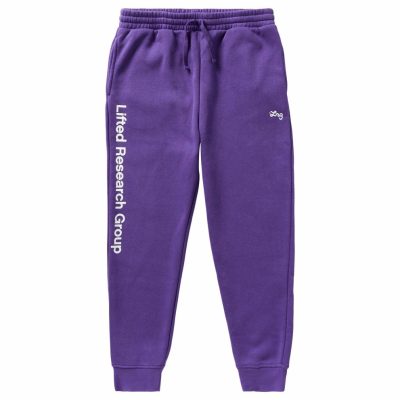 Clothing LRG  | Lifted Script Jogger Sweatpants Purple