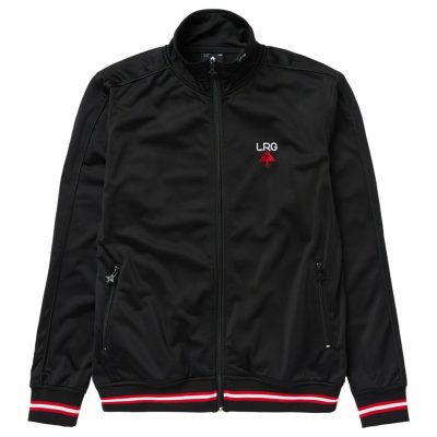 Clothing LRG  | Run Deep Track Jacket Black