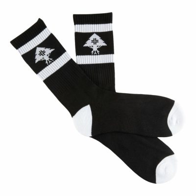 Accessories LRG  | All Trees Stripe Crew Socks Black