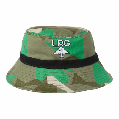 Accessories LRG  | Lifted Geo Bucket Hat Green Camo