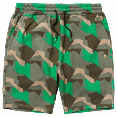 Clothing LRG  | Lifted Geo Sweatshorts Green