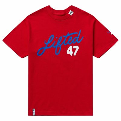 Clothing LRG  | Effective Dugout 47 Tee Red