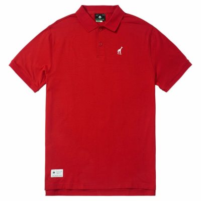 Clothing LRG  | 47 Polo Shirt Red