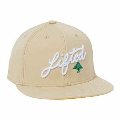 Accessories LRG  | Lifted Snapback Hat Tan