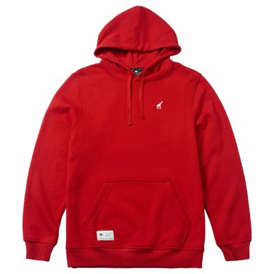 Clothing LRG  | 47 Pullover Hoodie Red