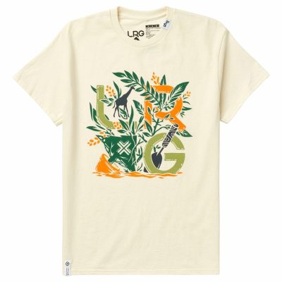 Clothing LRG  | Stacked Soil Tee Cream