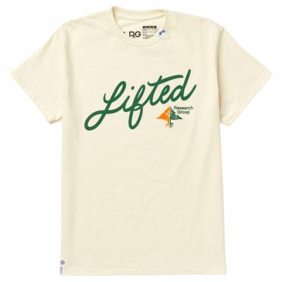 Clothing LRG  | Split Tree Script Tee Cream