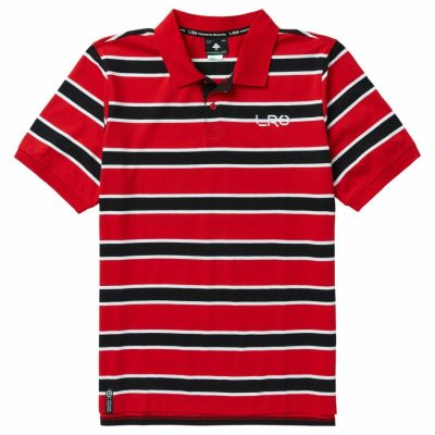 Clothing LRG  | Squad Polo Shirt Red