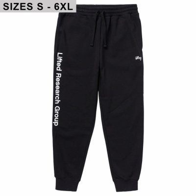 Clothing LRG  | Lifted Script Jogger Sweatpants Black