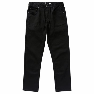 Clothing LRG  | Slim Straight Twill Pants Black