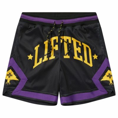 Clothing LRG  | Resolutionary Lifted Mesh Shorts Black/Purple