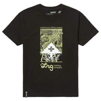 Clothing LRG  | From The Ground Up Tee Black