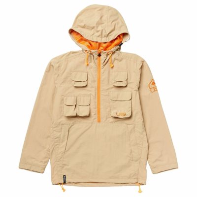 Clothing LRG  | Plant Mission Anorak Jacket Light Brown