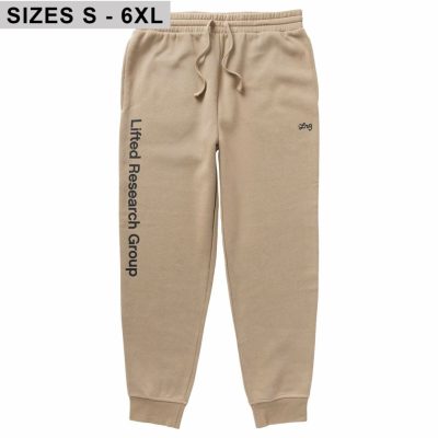 Clothing LRG  | Lifted Script Jogger Sweatpants Khaki