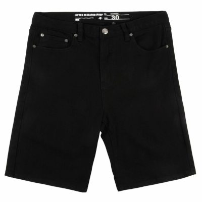 Clothing LRG  | True Straight Jean Shorts Triple Black