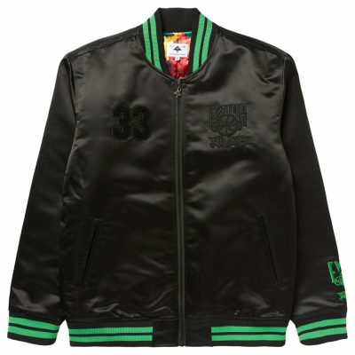 Clothing LRG  | Ewing Lifted Bomber Jacket Black