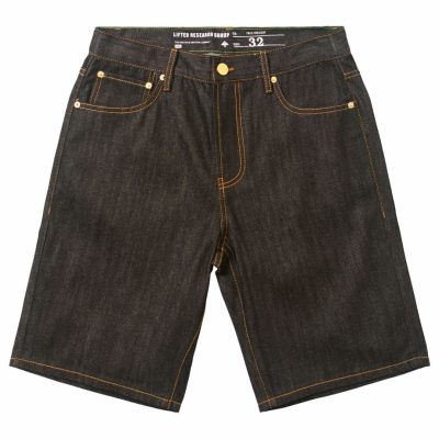 Clothing LRG  | True Straight Jean Shorts Raw Black