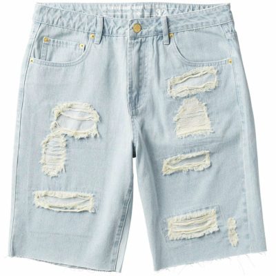 Clothing LRG  | Reaper Jean Shorts Blue