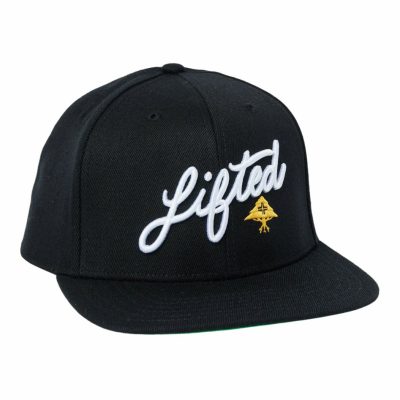 Accessories LRG  | Lifted Snapback Hat Black