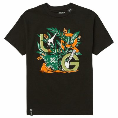 Clothing LRG  | Stacked Soil Tee Black