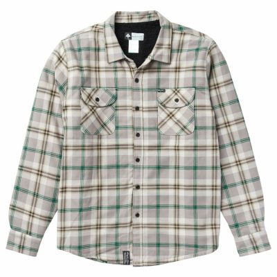 Clothing LRG  | Faction Sherpa Lined Flannel Grey