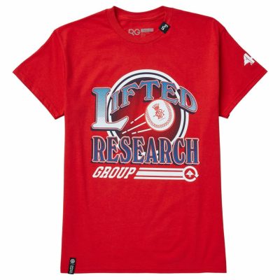 Clothing LRG  | Playball Tee Red