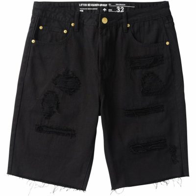 Clothing LRG  | Reaper Jean Shorts Black